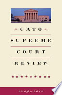 Cato Supreme Court Review, 2009-2010 Cover