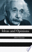 Ideas And Opinions Cover