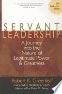 Cover of Servant Leadership