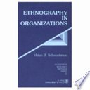 Cover of Ethnography in Organizations