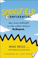 Cover of Springfield Confidential