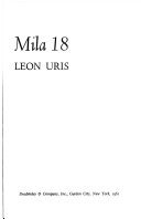 Cover of MILA 18