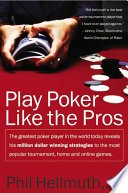 Cover of Play Poker Like the Pros
