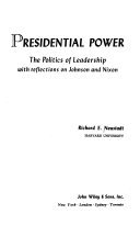 Cover of Presidential Power