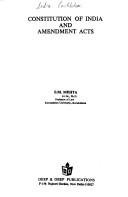 Cover of Constitution