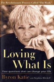 Cover of Loving what is
