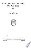 Cover of Letters and Leaders of My Day