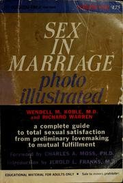 Cover of Sex in marriage