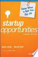 Cover of Startup Opportunities