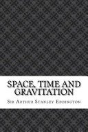 Cover of Space, Time and Gravitation