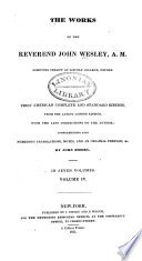 Cover of The Works of the Reverend John Wesley, A. M.