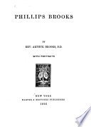 Cover of Phillips Brooks