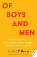 Cover of Of Boys and Men