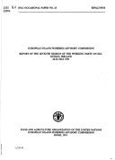 Cover of Report of the ... Session of the Working Party on Eel
