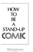 Cover of How to be a Stand-up Comic