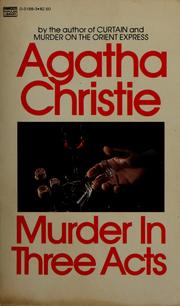 Murder in Three Acts Cover