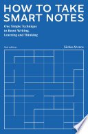 Cover of How to Take Smart Notes