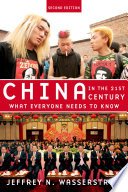 Cover of China in the 21st Century