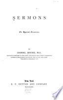 Cover of Sermons on Special Occasions