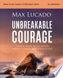 Cover of Unbreakable Courage Bible Study Guide plus Streaming Video