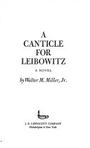 A CANTICLE FOR LEIBOWITZ Cover