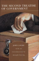 Second Treatise of Government Cover