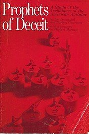Cover of Prophets of deceit
