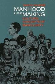 Cover of Manhood in the Making