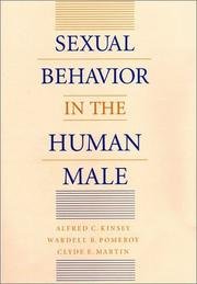 Cover of Sexual Behavior in the Human Male