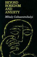 Cover of Beyond Boredom and Anxiety