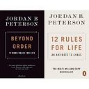 Cover of Jordan B. Peterson Best Selling Box Set - 12 Rules for Life an Antidote to Chaos and Beyond Order 12 More Rules for Life Jordan Peterson