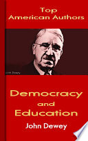 Democracy and Education Cover