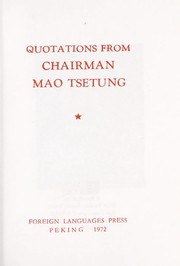 Mao Tŝe-tung's quotations