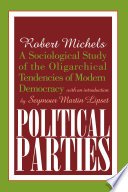 Cover of Political Parties