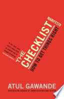 The Checklist Manifesto Cover