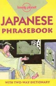 Cover of Lonely Planet Japanese Phrasebook