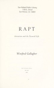 Cover of Rapt
