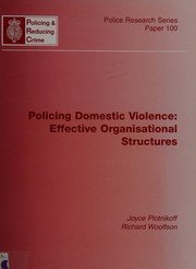 Cover of Policing domestic violence