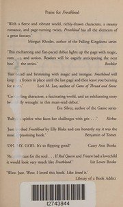 Cover of In a World of Ice, She Will Burn