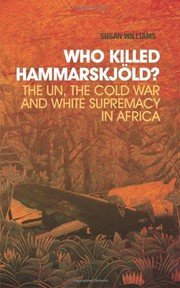 Cover of Who killed Hammarskjöld?