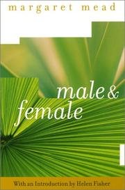 Cover of Male and female