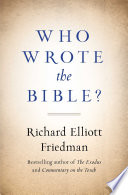 Who Wrote the Bible? Cover