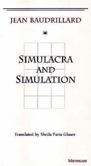 Cover of Simulacra and Simulation