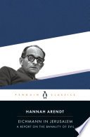 Cover of Eichmann in Jerusalem