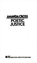 Cover of Poetic justice