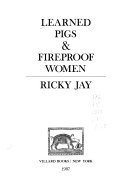 Learned Pigs & Fireproof Women Cover