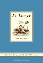 Cover of At Large and At Small