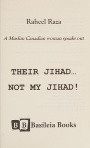 Their Jihad... Not My Jihad!