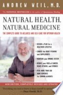Cover of Natural Health, Natural Medicine