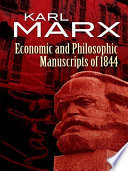 Economic and Philosophic Manuscripts of 1844 Cover